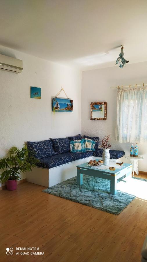 Апартаменты Socrates Sea View Kampos Marathokampou Экстерьер фото